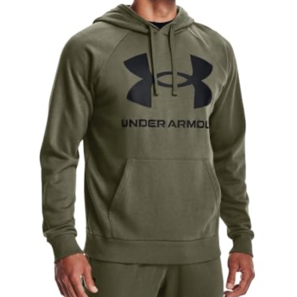 LG Men's Dark Green Hoodie